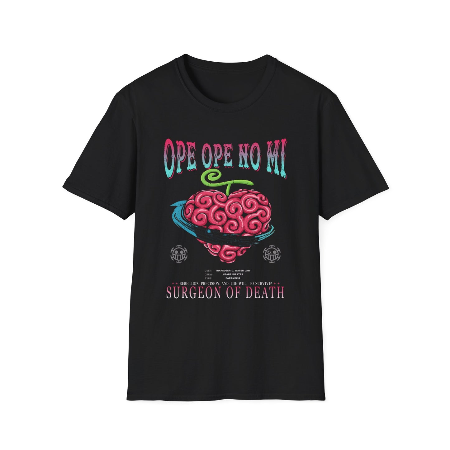 Ope Ope no Mi Devil Fruit T-Shirt — Anime Pirate Surgeon of Death Tee