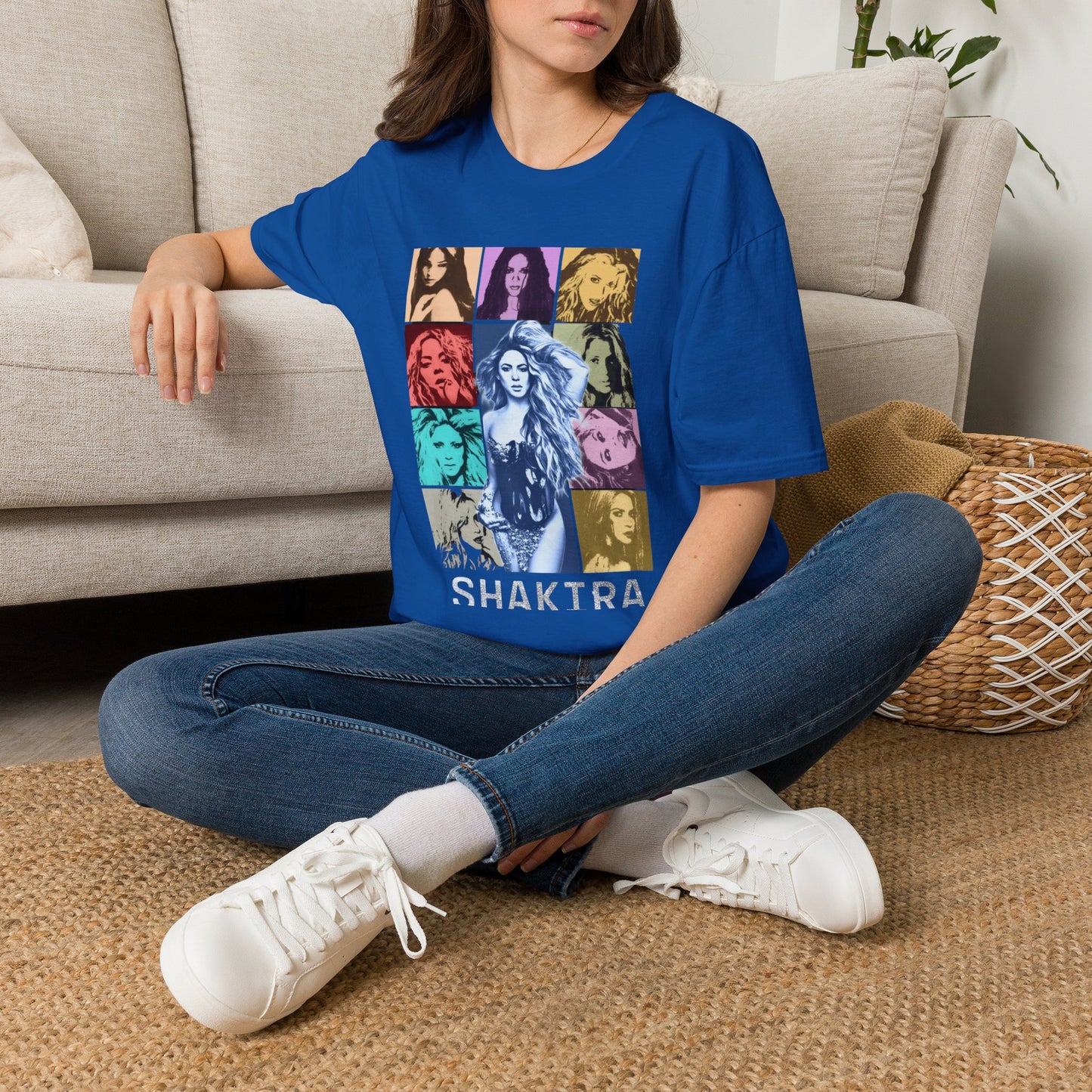 Pop Art Goddess T-Shirt — Colorful Shakta Portrait Tee