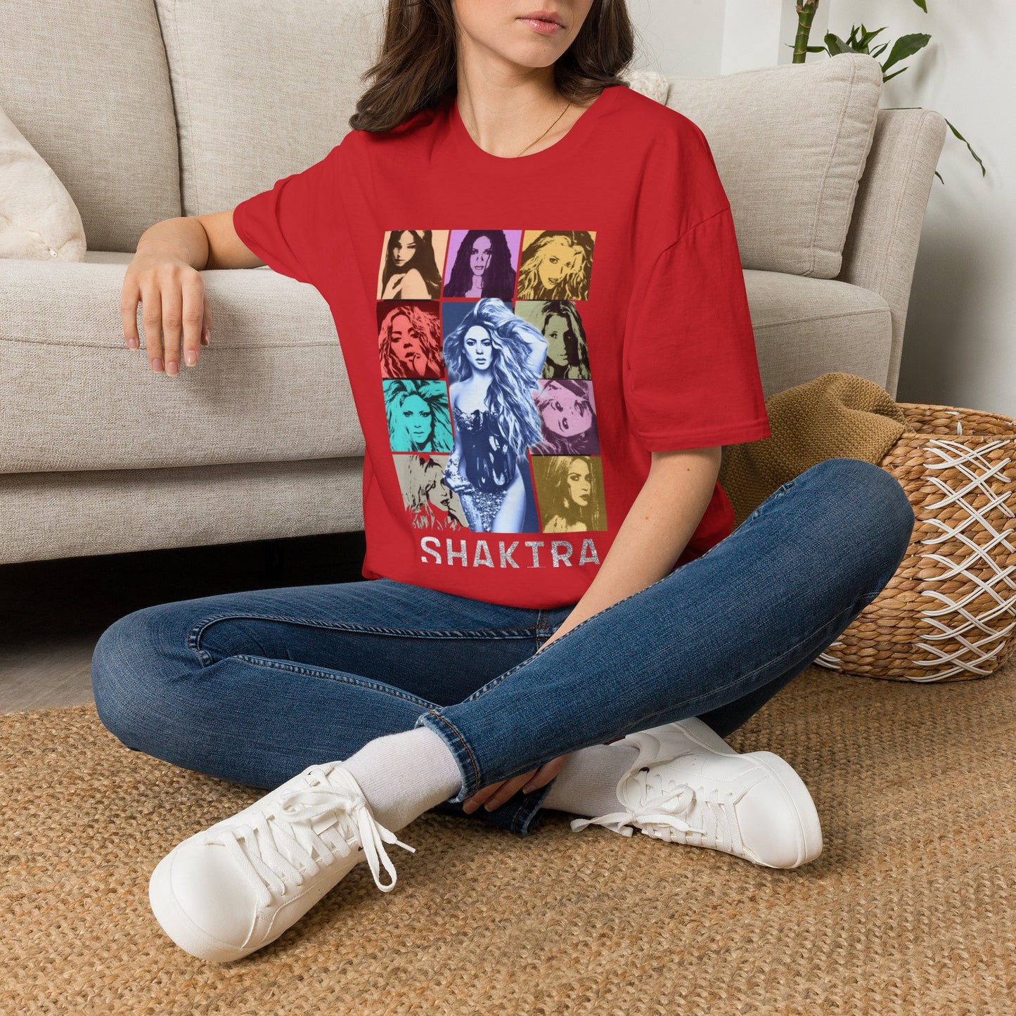 Pop Art Goddess T-Shirt — Colorful Shakta Portrait Tee
