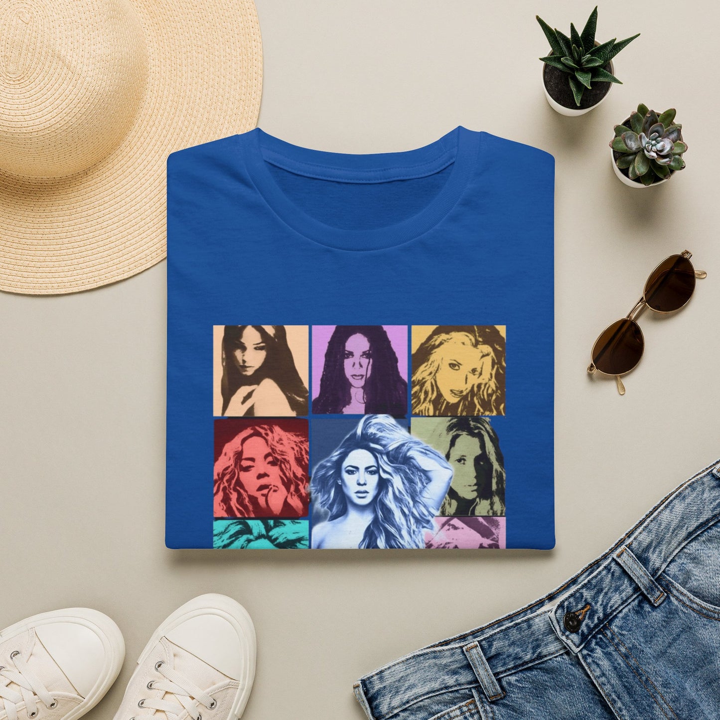 Pop Art Goddess T-Shirt — Colorful Shakta Portrait Tee