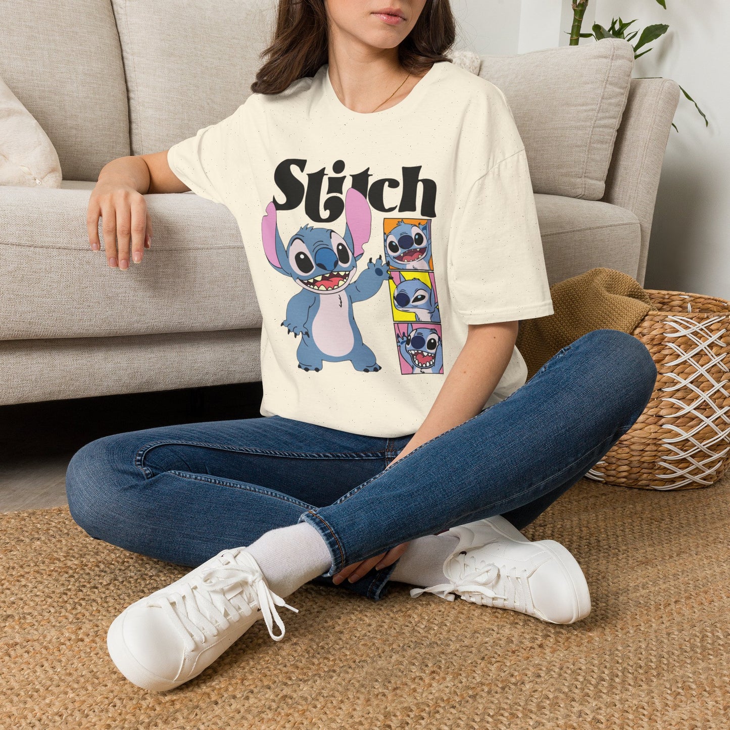 Stitch Cartoon T-Shirt — Cute Lilo & Stitch Graphic Tee
