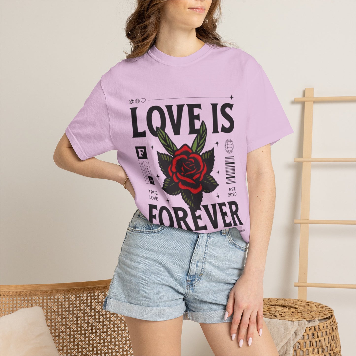Love Is Forever Rose T-Shirt