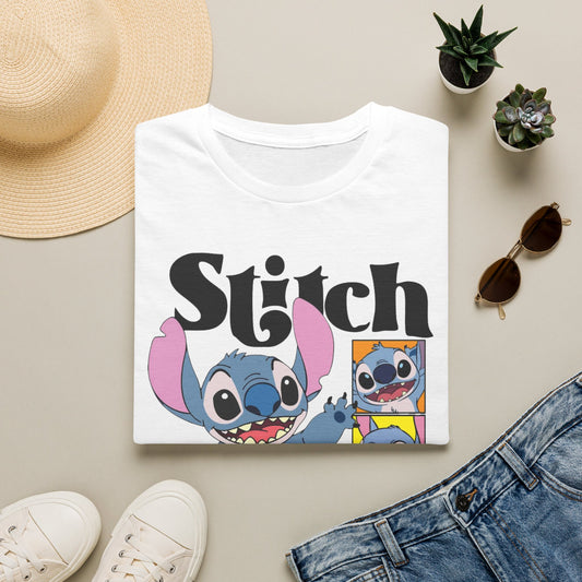 Stitch Cartoon T-Shirt — Cute Lilo & Stitch Graphic Tee