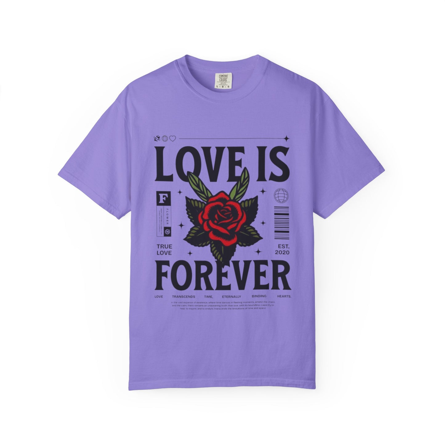Love Is Forever Rose T-Shirt