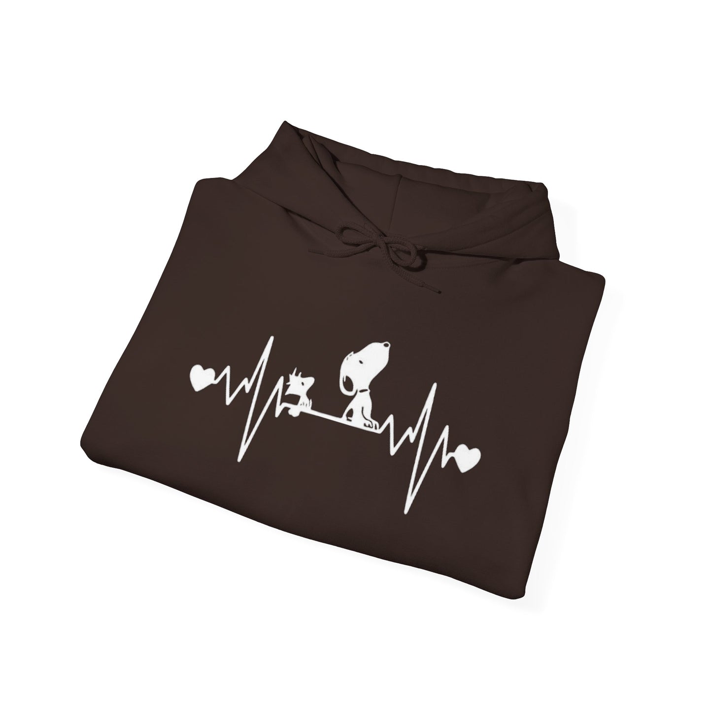DJ Cat Heartbeat Hoodie – Cat Lover Music Lover Pullover