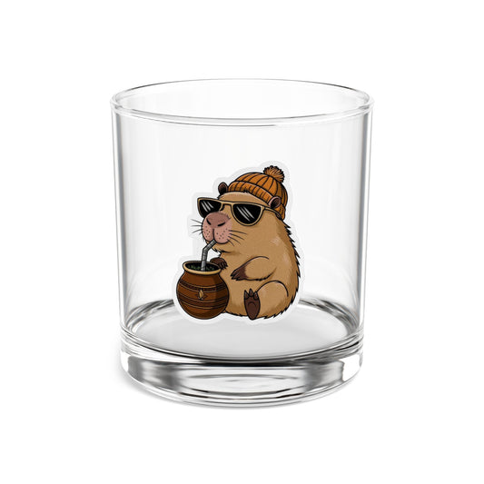 Vaso de rocas Quokka Chill de 10 oz — Quokka tierno con bebida de coco