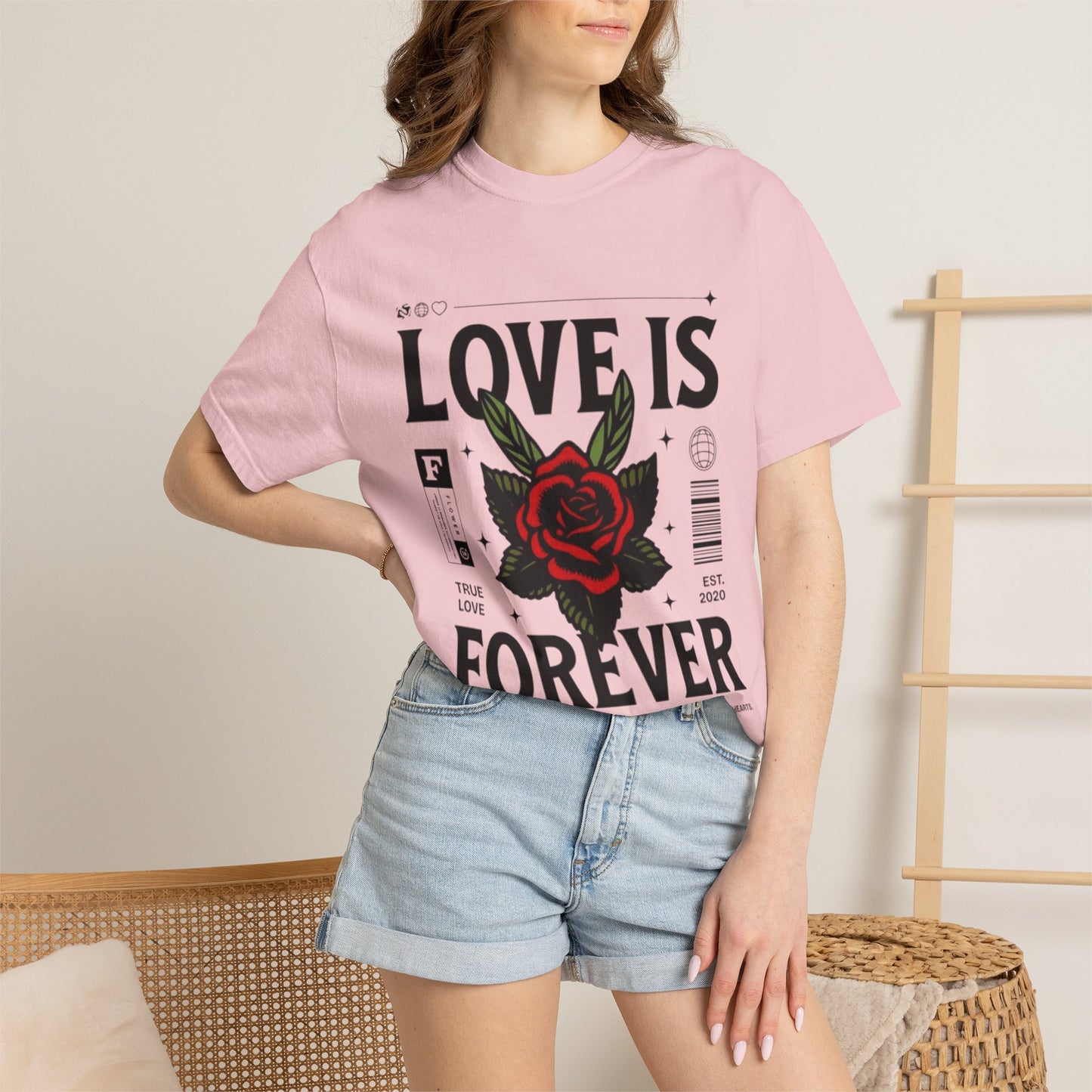 Love Is Forever Rose T-Shirt