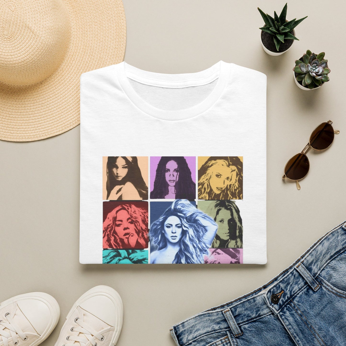 Pop Art Goddess T-Shirt — Colorful Shakta Portrait Tee