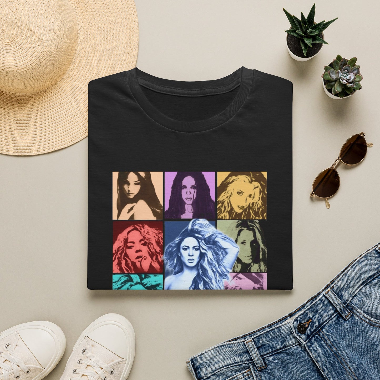 Pop Art Goddess T-Shirt — Colorful Shakta Portrait Tee