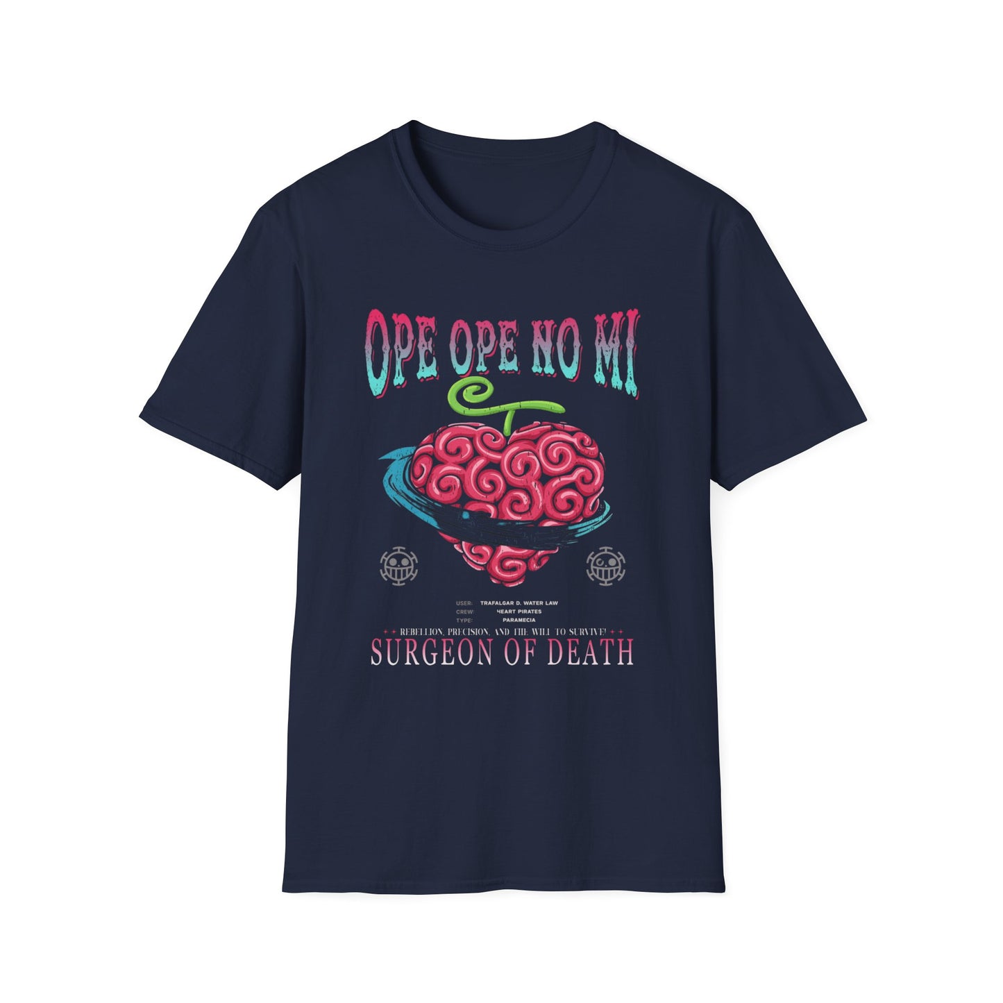 Ope Ope no Mi Devil Fruit T-Shirt — Anime Pirate Surgeon of Death Tee