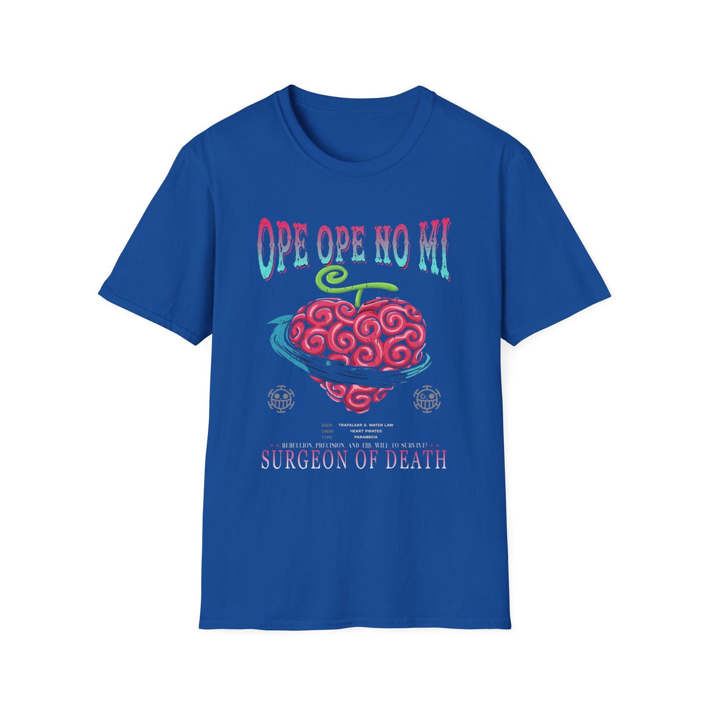 Ope Ope no Mi Devil Fruit T-Shirt — Anime Pirate Surgeon of Death Tee