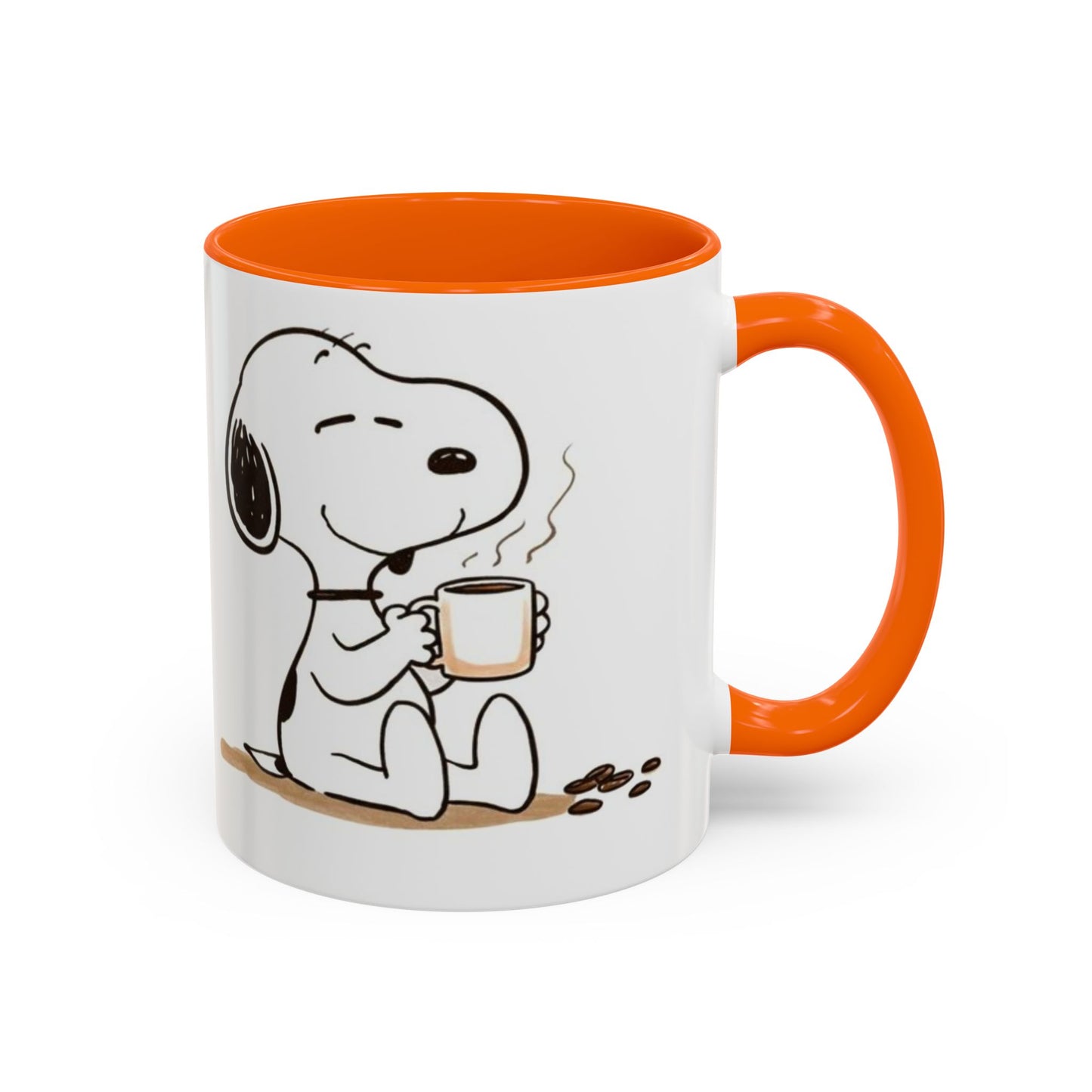 Snoopy Coffee Mug – Cute Peanuts Character Accent Ceramic Mug (11/15 oz)