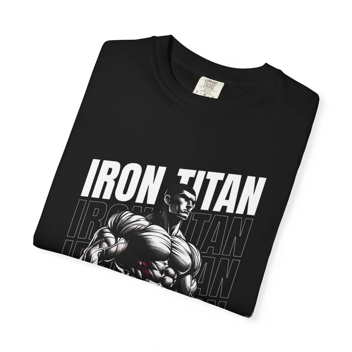 Iron Titan Gym T-Shirt — 'Forging Men of Steel' Bodybuilding Workout Tee