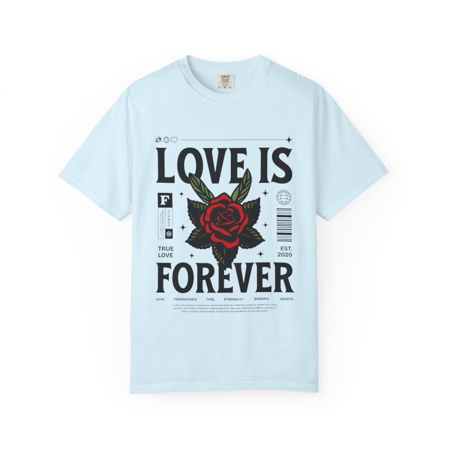 Love Is Forever Rose T-Shirt