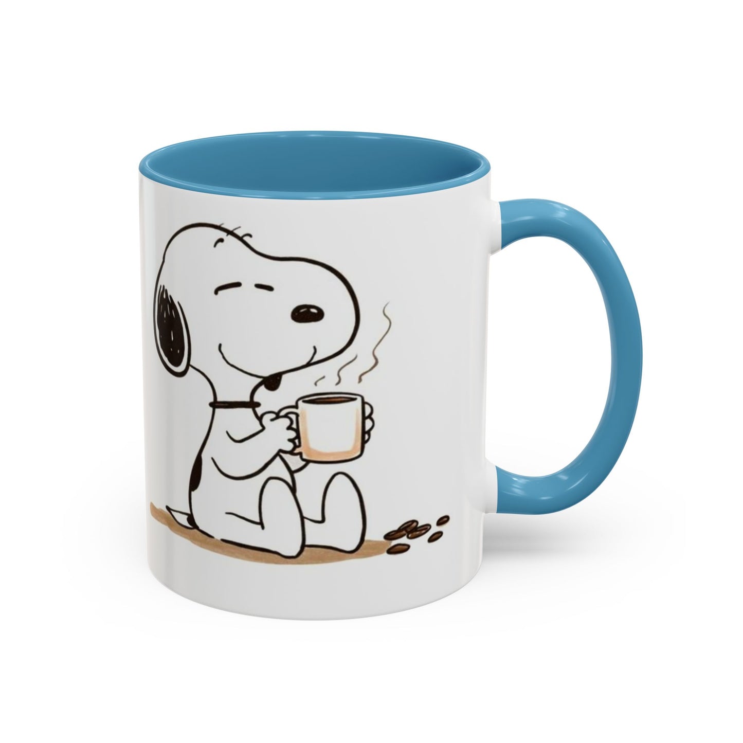 Snoopy Coffee Mug – Cute Peanuts Character Accent Ceramic Mug (11/15 oz)