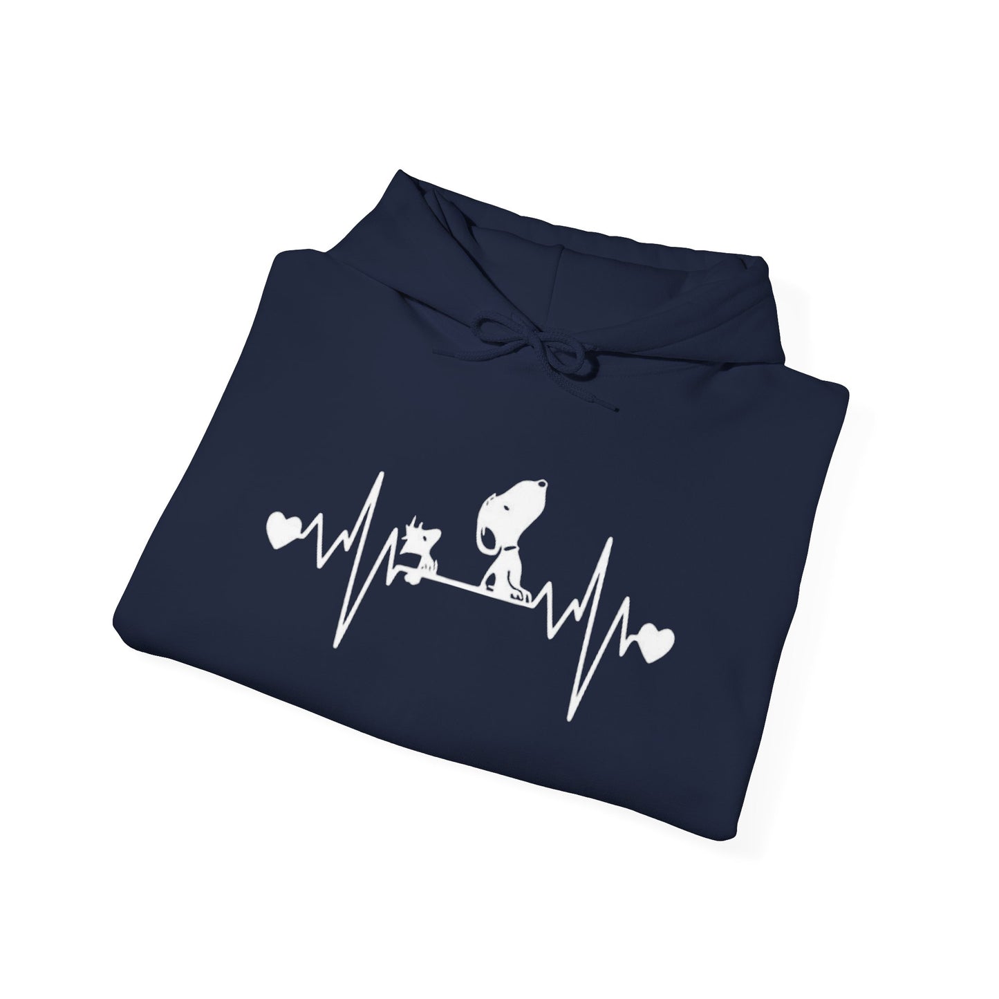 DJ Cat Heartbeat Hoodie – Cat Lover Music Lover Pullover
