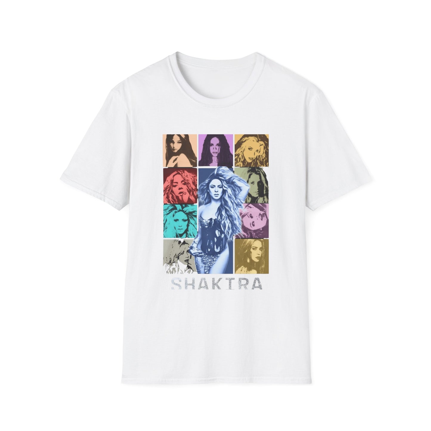 Pop Art Goddess T-Shirt — Colorful Shakta Portrait Tee