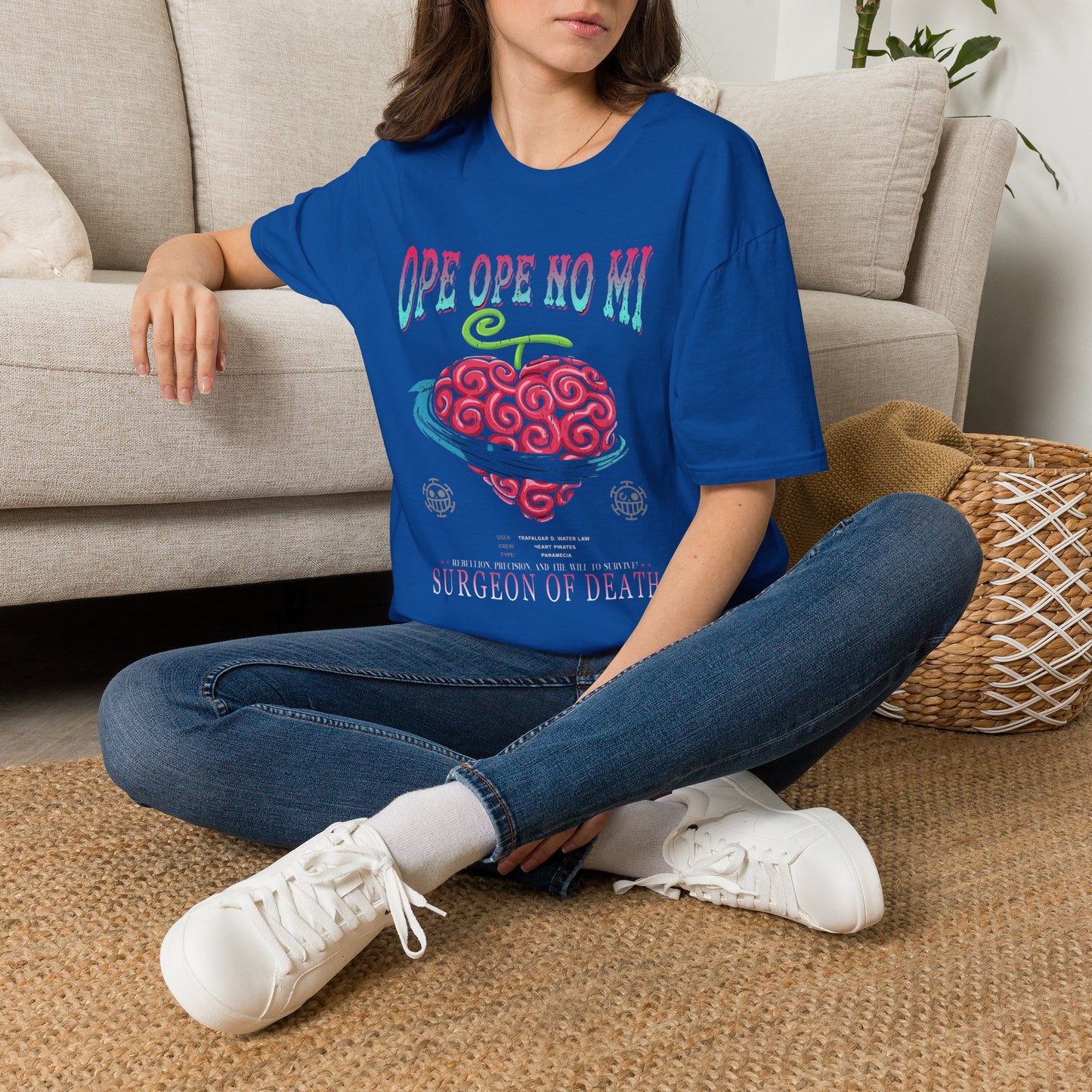 Ope Ope no Mi Devil Fruit T-Shirt — Anime Pirate Surgeon of Death Tee