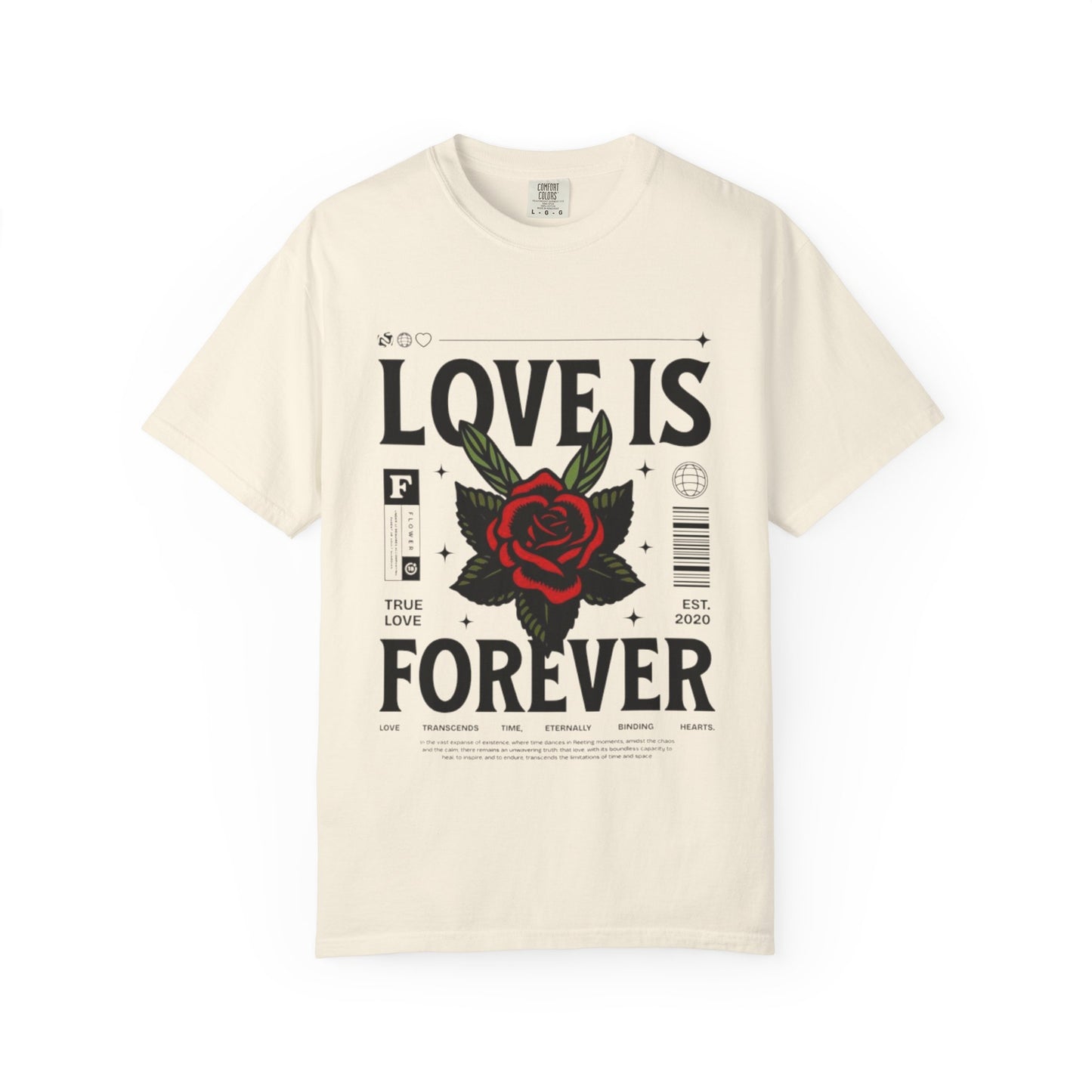 Love Is Forever Rose T-Shirt