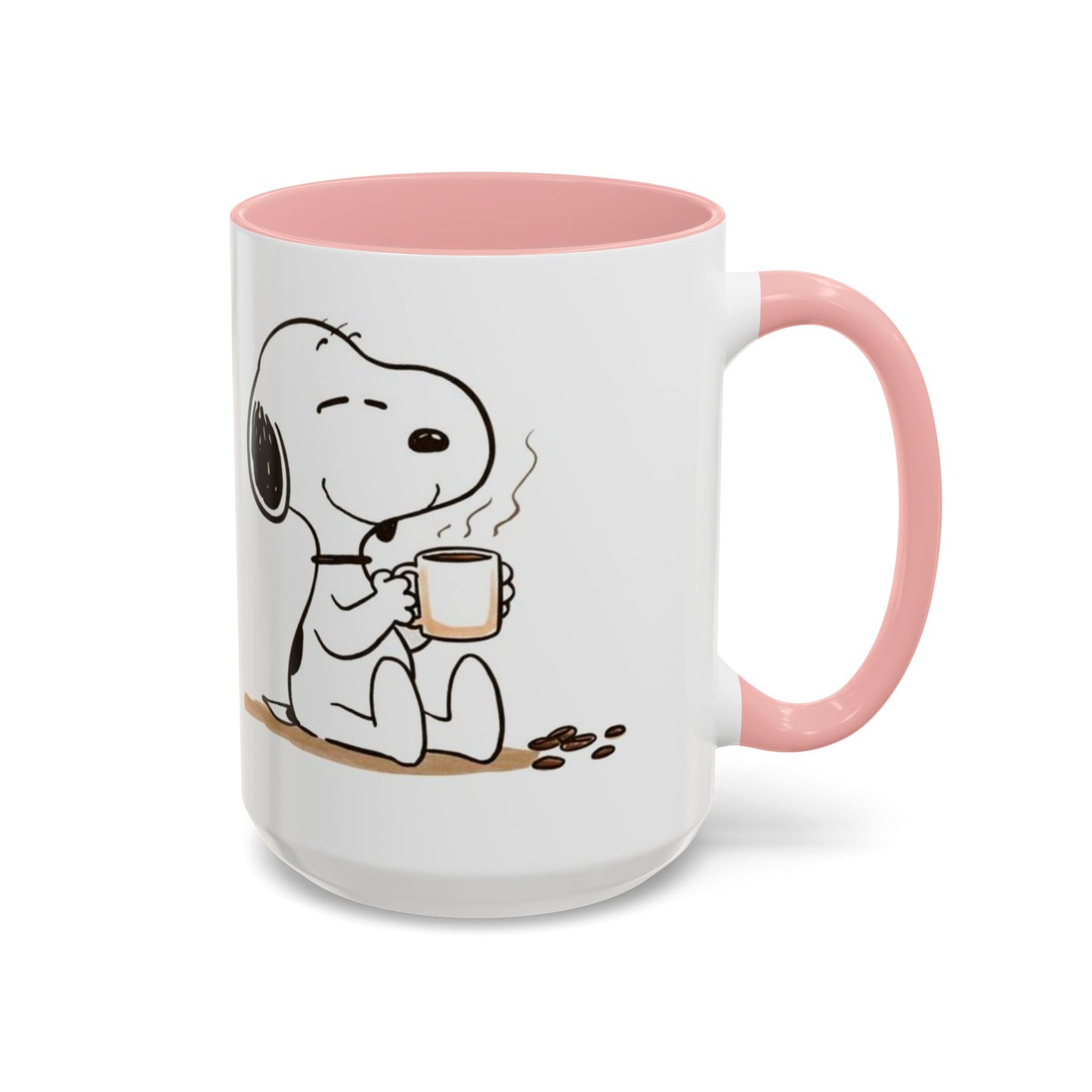 Snoopy Coffee Mug – Cute Peanuts Character Accent Ceramic Mug (11/15 oz)