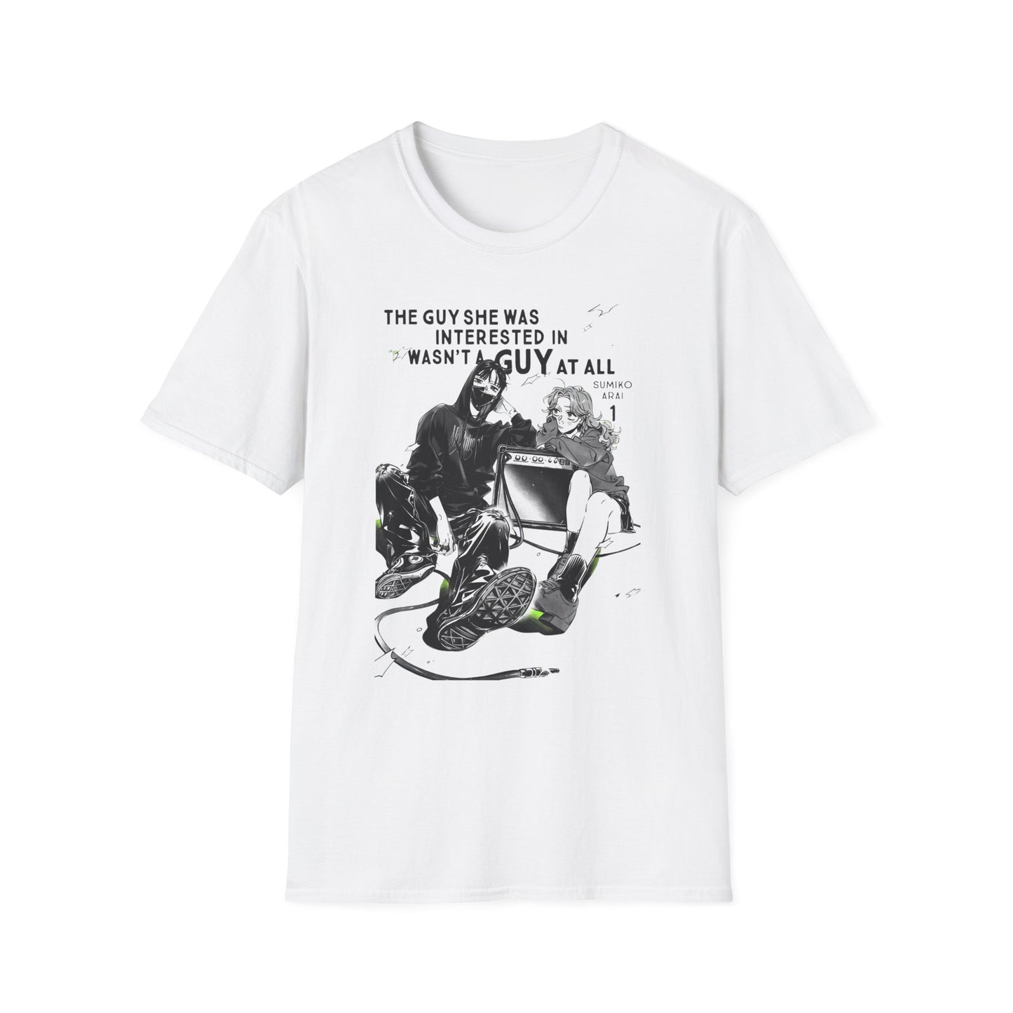 Graphic T-Shirt — "The Guy She Was Interested In Wasn't A Guy at All" Anime-Style Tee