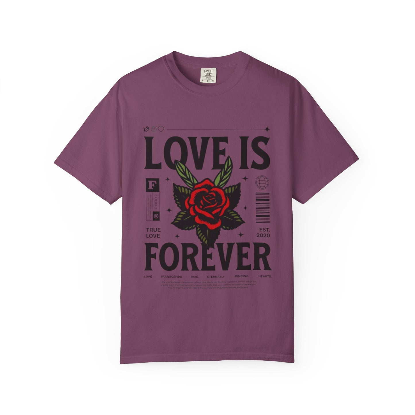 Love Is Forever Rose T-Shirt