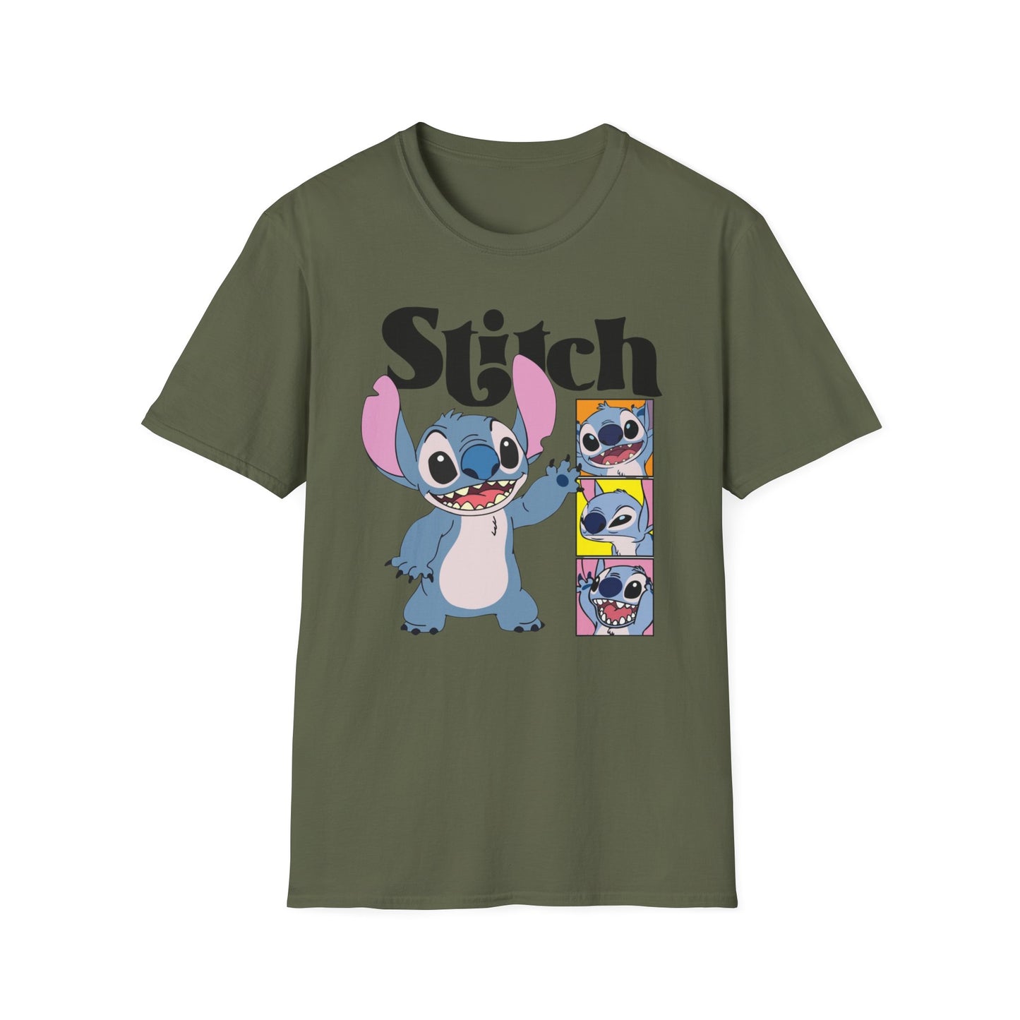 Stitch Cartoon T-Shirt — Cute Lilo & Stitch Graphic Tee