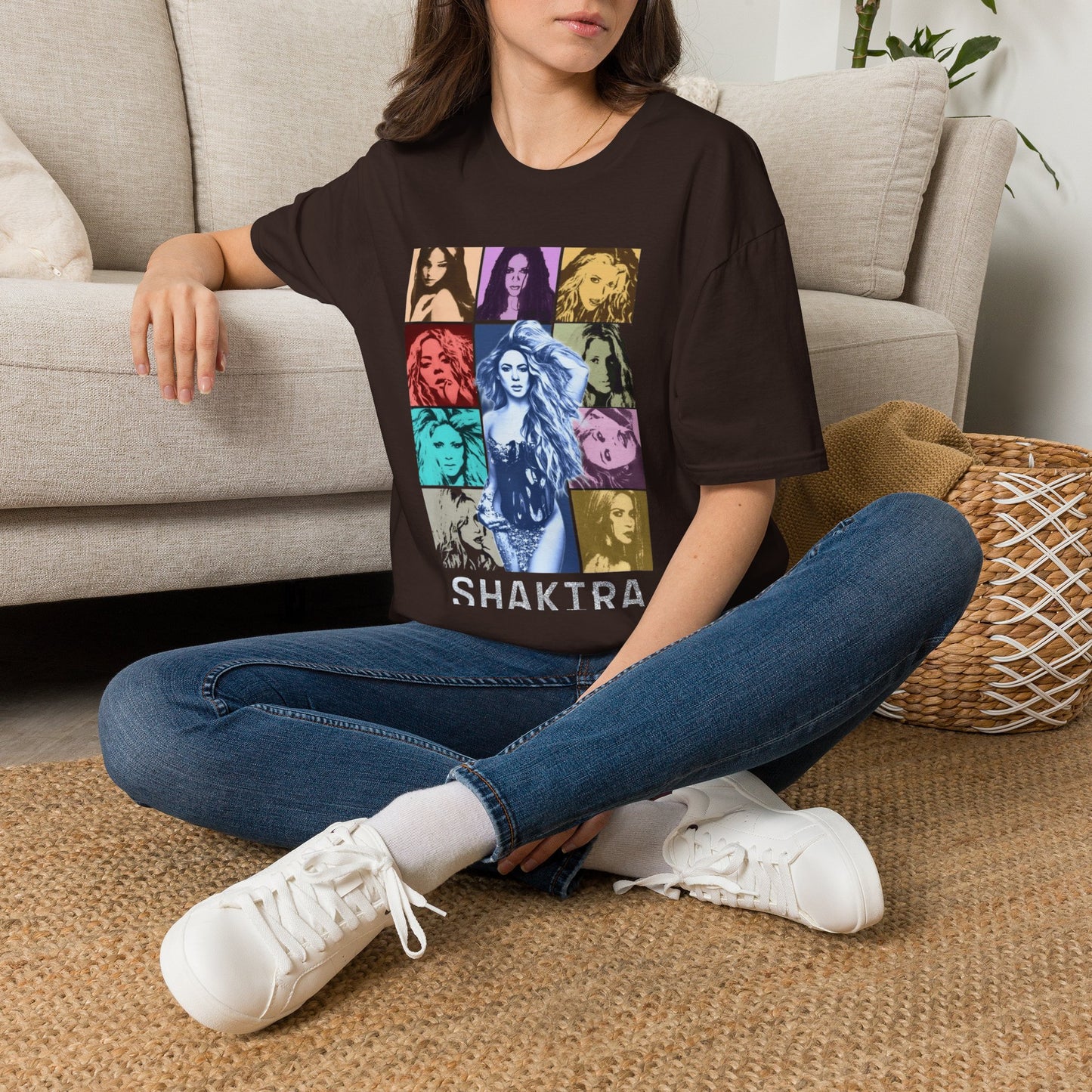 Pop Art Goddess T-Shirt — Colorful Shakta Portrait Tee