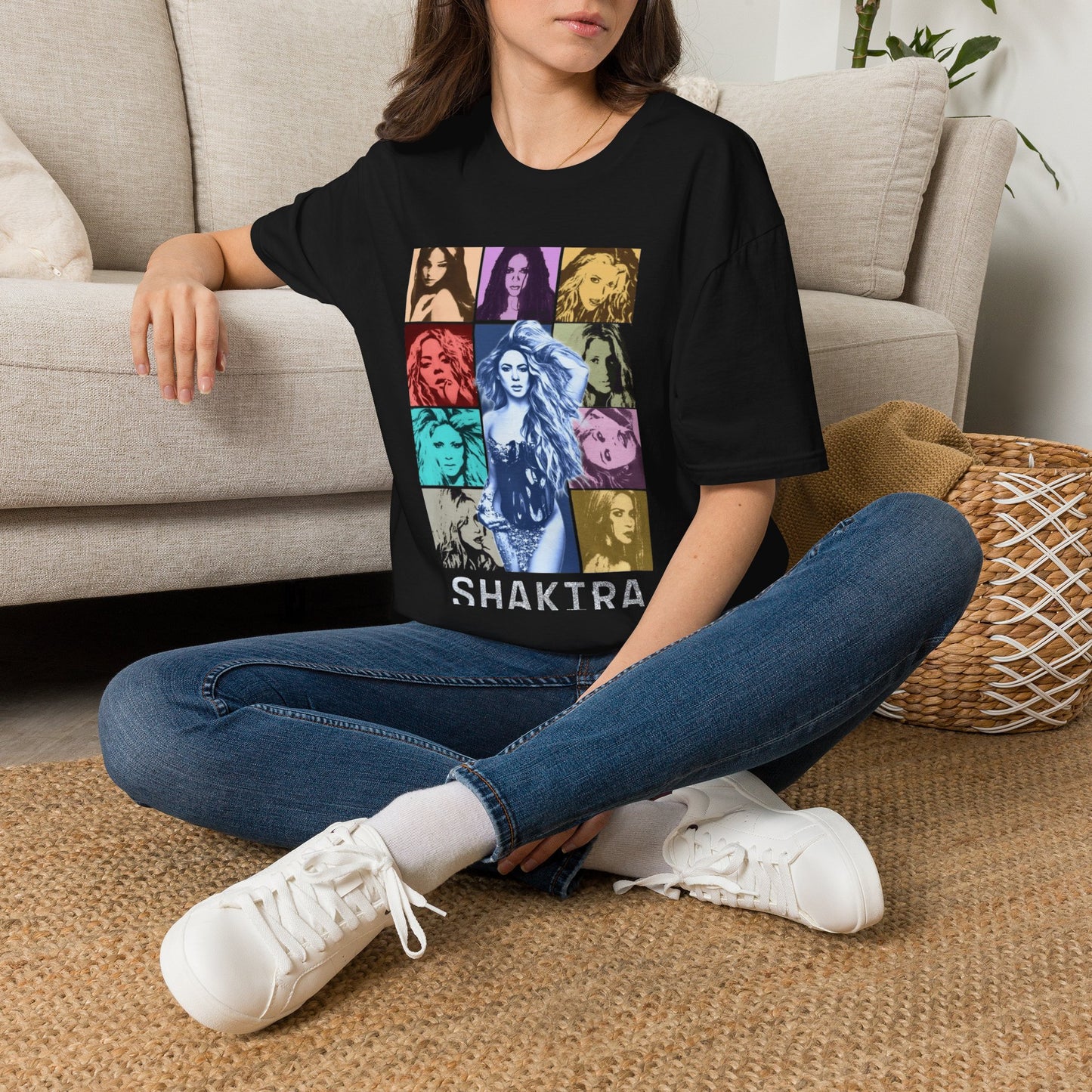 Pop Art Goddess T-Shirt — Colorful Shakta Portrait Tee