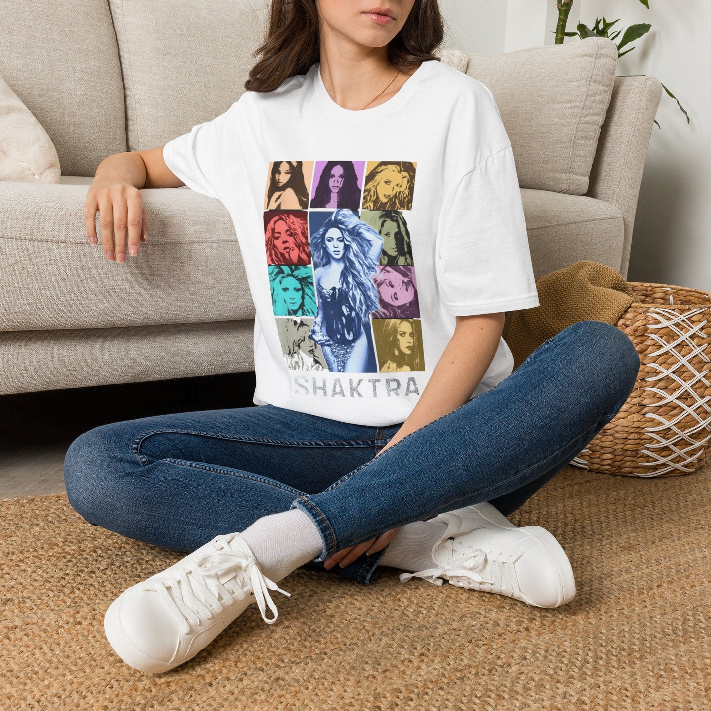 Pop Art Goddess T-Shirt — Colorful Shakta Portrait Tee