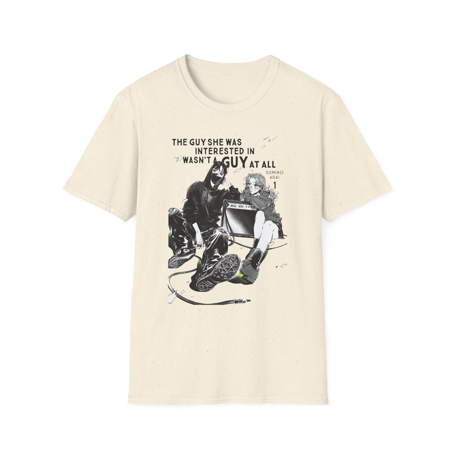 Graphic T-Shirt — "The Guy She Was Interested In Wasn't A Guy at All" Anime-Style Tee