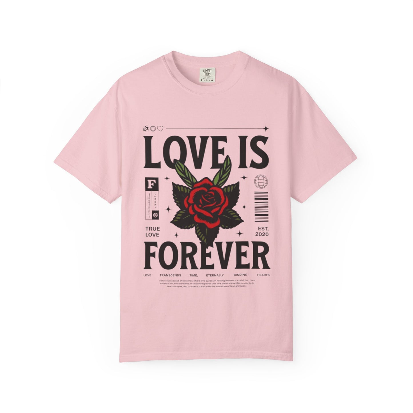 Love Is Forever Rose T-Shirt