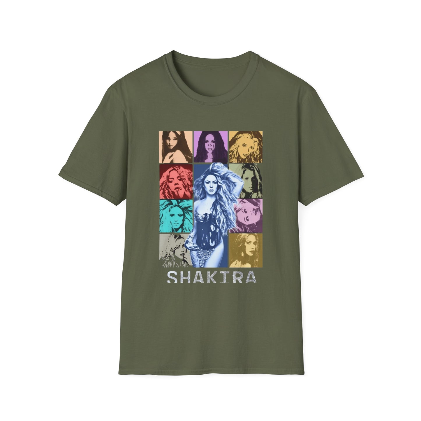 Pop Art Goddess T-Shirt — Colorful Shakta Portrait Tee