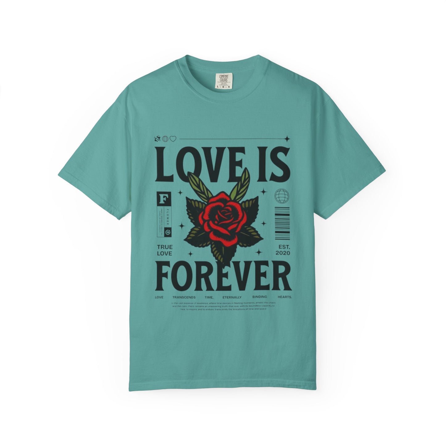 Love Is Forever Rose T-Shirt