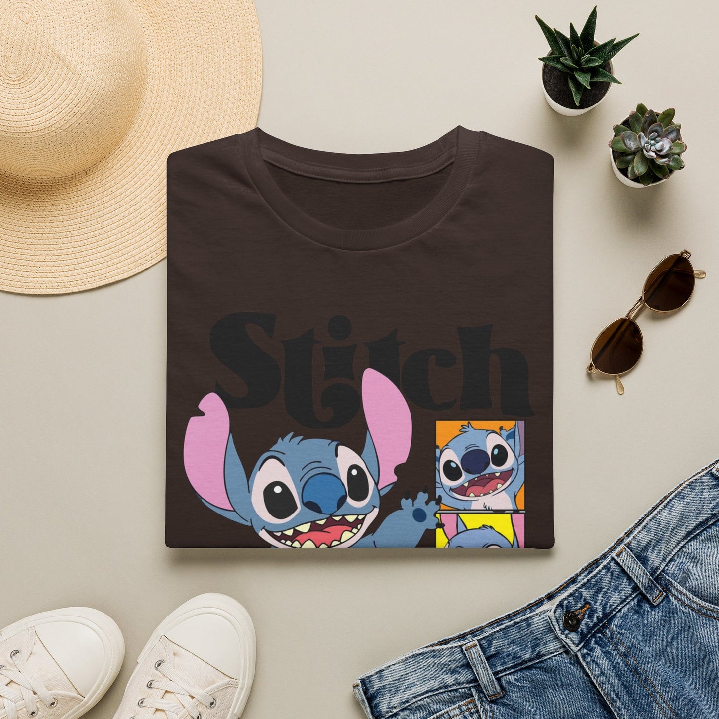 Stitch Cartoon T-Shirt — Cute Lilo & Stitch Graphic Tee