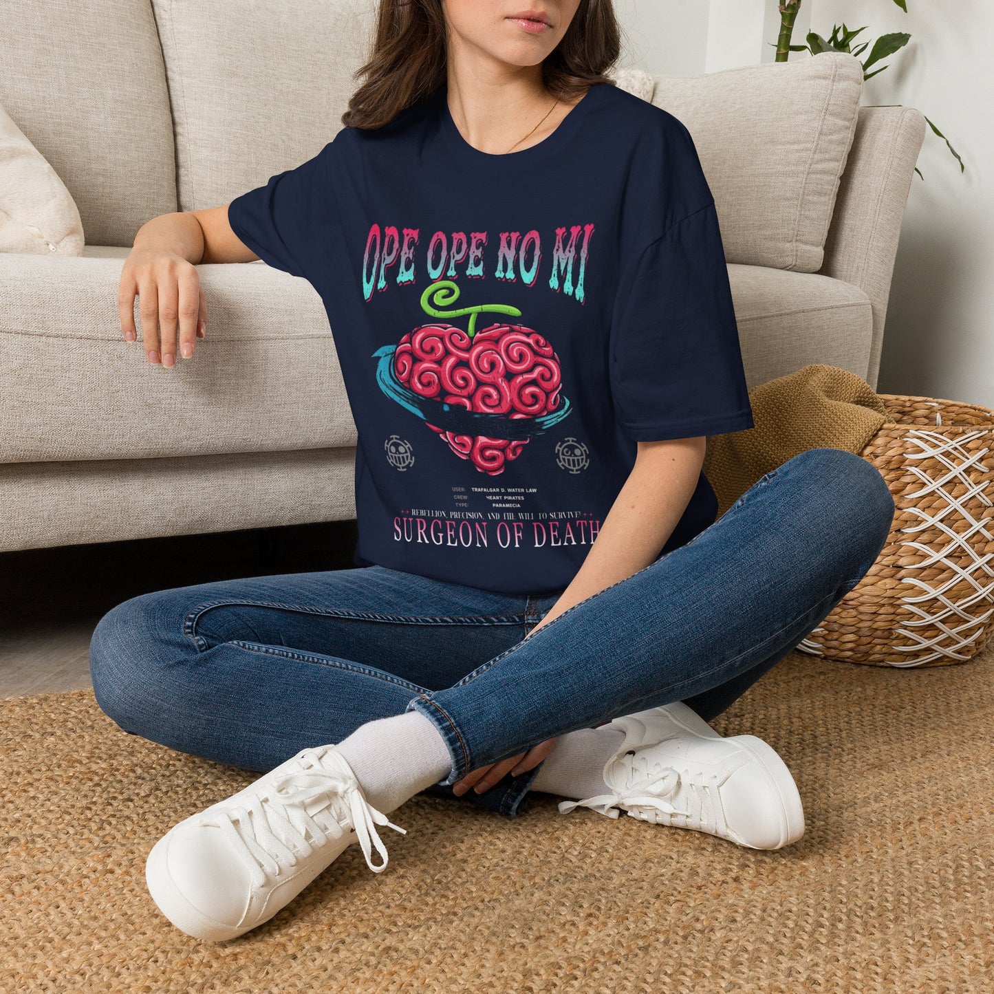 Ope Ope no Mi Devil Fruit T-Shirt — Anime Pirate Surgeon of Death Tee