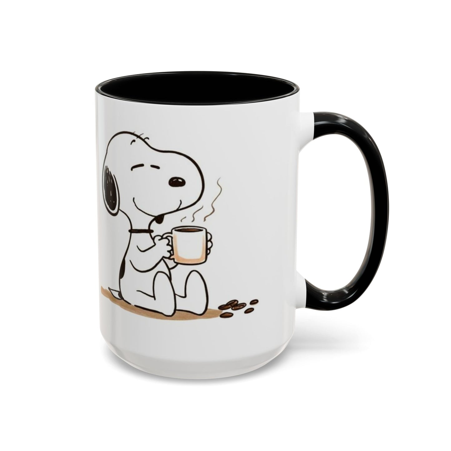 Snoopy Coffee Mug – Cute Peanuts Character Accent Ceramic Mug (11/15 oz)